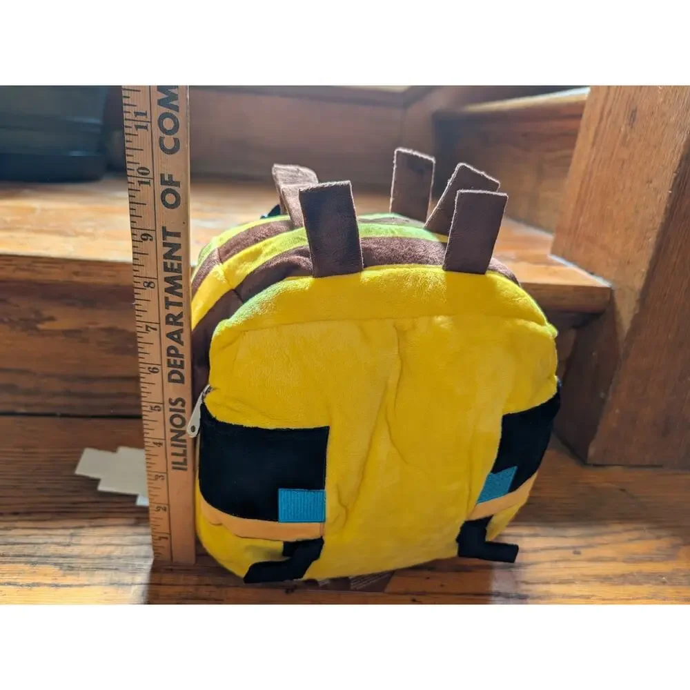 NWT Minecraft Bee Plush Backpack by Mojang